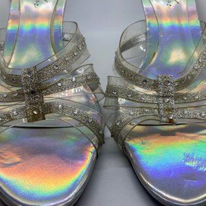 SILVER COLORED WITH CLEAR